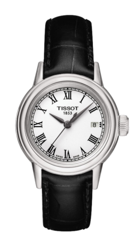 Tissot Carson Quartz 29.7 Stainless Steel / White / Strap